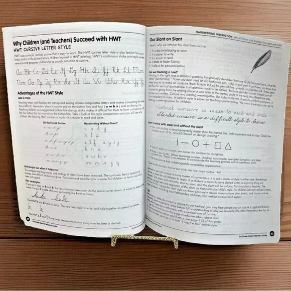 Handwriting Without Tears 3rd Grade Cursive Teacher’s Guide Homeschool Third - Picture 4 of 6